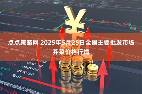点点策略网 2025年5月25日全国主要批发市场荠菜价格行情